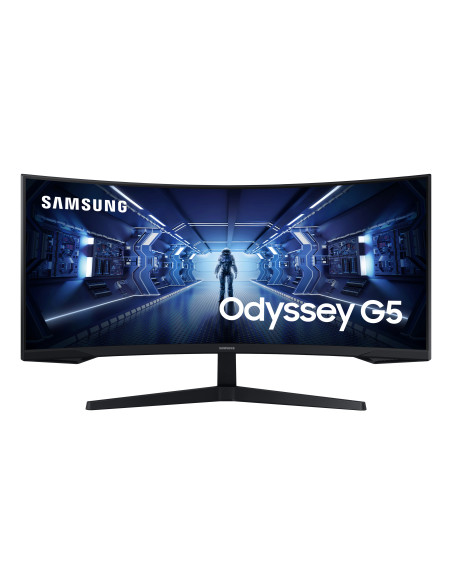 MONITOR SAMSUNG LC34G55TWWPXEN 34 inch, Curvature  1000R,  Panel Type  VA, Backlight  LED backlight, Resolution  3440x1440, Aspe