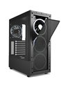 Carcasa Sharkoon TK5M RGB, 7 sloturi expansiune, tempered glass, 3x ventilatoare 120mm preinstalate