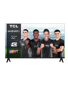 Smart TV TCL  32S5400A (Model 2023) 32" (80CM), LED HD, Brushed dark metal front, Flat, Android TV, Mirroring iOS/Android, IPQ 2
