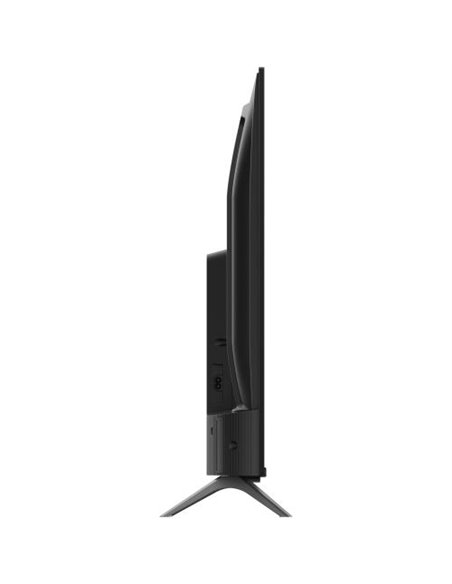 Smart TV TCL  43C645 (Model 2023) 43"(108CM), QLED 4K UHD, Brushed titanium metal front, Flat, Google TV, Mirroring iOS/Android,