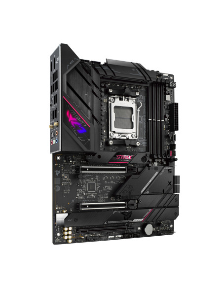 Placa de baza Asus ROG STRIX B650-E AM5, 4x DDR5, 1x DisplayPort, 1x HDMI, 2x PCIe 5.0 x16, 1x PCIe x16, 4x M.2, 4x SATA 6 Gbps,