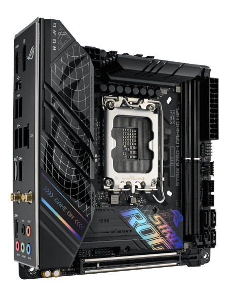 Placa de baza Asus ROG STRIX B760-I LGA1700, 2x DDR5, 1x DisplayPort, 1x HDMI, 1x PCIe x16, 2x M.2, 4x SATA 6Gbps, WIFI 6E, 2.5