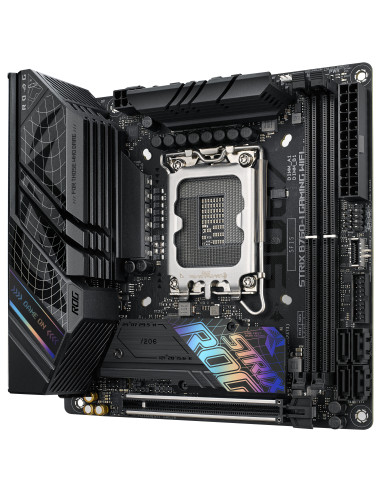 Placa de baza Asus ROG STRIX B760-I LGA1700, 2x DDR5, 1x DisplayPort, 1x HDMI, 1x PCIe x16, 2x M.2, 4x SATA 6Gbps, WIFI 6E, 2.5
