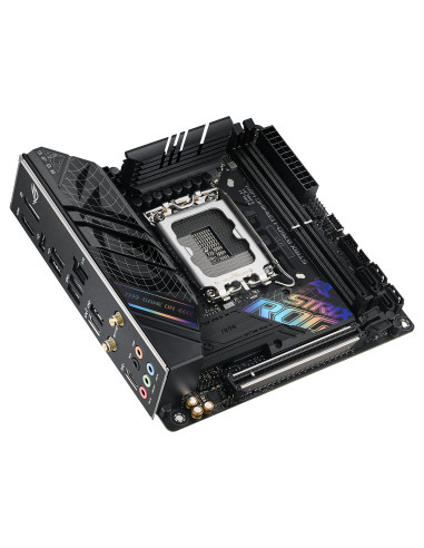 Placa de baza Asus ROG STRIX B760-I LGA1700, 2x DDR5, 1x DisplayPort, 1x HDMI, 1x PCIe x16, 2x M.2, 4x SATA 6Gbps, WIFI 6E, 2.5