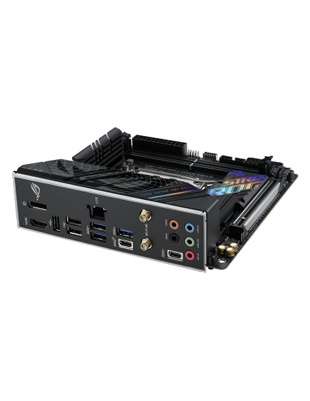 Placa de baza Asus ROG STRIX B760-I LGA1700, 2x DDR5, 1x DisplayPort, 1x HDMI, 1x PCIe x16, 2x M.2, 4x SATA 6Gbps, WIFI 6E, 2.5
