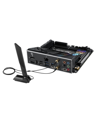 Placa de baza Asus ROG STRIX B760-I LGA1700, 2x DDR5, 1x DisplayPort, 1x HDMI, 1x PCIe x16, 2x M.2, 4x SATA 6Gbps, WIFI 6E, 2.5