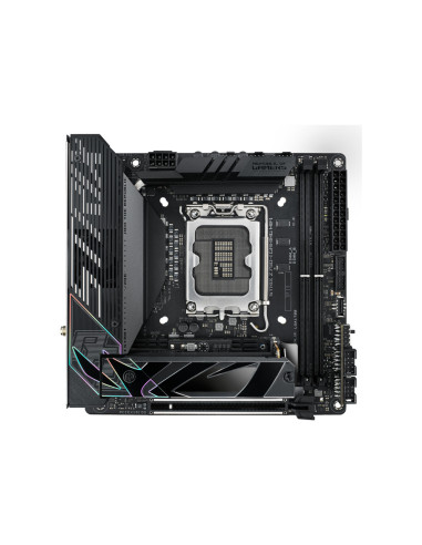 Placa de baza Asus ROG STRIX Z790-I GAMING LGA1700, 2x DDR5, 1x HDMI, 2x Thunderbolt 4, 1x PCIe x16, 2x M.2, 4x SATA 6 Gbps, WIF