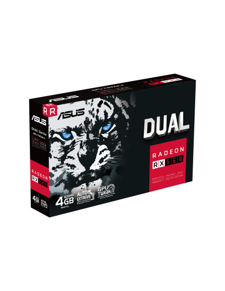 Placa video Asus Dual RX 560 4GB, GDDR5, 128BIT 1x HDMI, 2x DisplayPort, PCIe