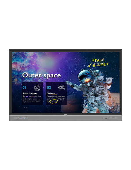 Display interactiv (tabla interactiva) BenQ RM6503 Master Series Education Interactive Display, 65" (165cm), UHD, operare 18 7,