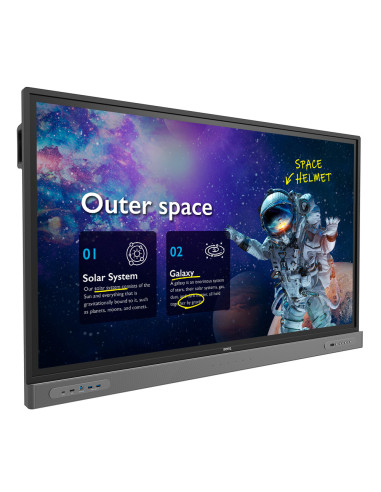 Display interactiv (tabla interactiva) BenQ RM6503 Master Series Education Interactive Display, 65" (165cm), UHD, operare 18 7,