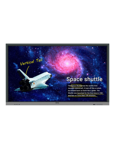 Display interactiv (tabla interactiva) BenQ RE6501 Education Interactive Display, 65" (165cm), UHD, operare 18 7, luminozitate 4