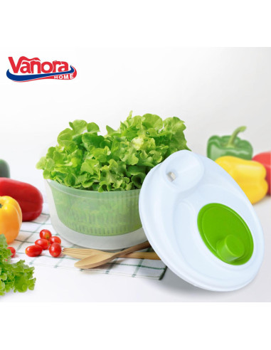 Uscator salata si verdeturi cu centrifuga VANORA, 4.5L