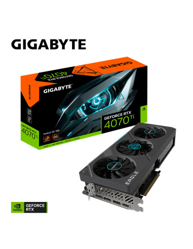 Placa video Gigabyte GeForce RTX 4070 Ti EAGLE OC,N407TEAGLE