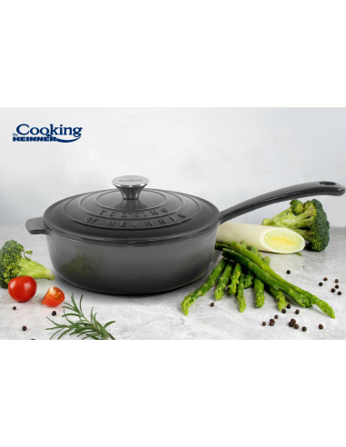 TIGAIE ADANCA FONTA EMAILATA + CAPAC 24 X 8 CM, 2.5 L, MARBLE TIGAIE ADANCA FONTA EMAILATA + CAPAC 24 X 8 CM, 2.5 L, MARBLE