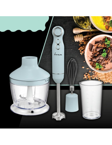 Mixer vertical Fram FHBL-RAC1200BL, 1200W, Bleu,FHBL-RAC1200BL