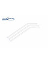 Set 6 paie din sticla + perie pentru curatare,HR-YMJ-JC011