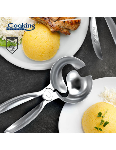 CLESTE PORTIONARE DIA 10 CM, CHEF LINE, COOKING BY,HR-AER-C203