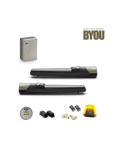 Kit automatizare pentru porti batante BEAUTY Byou, format din 2