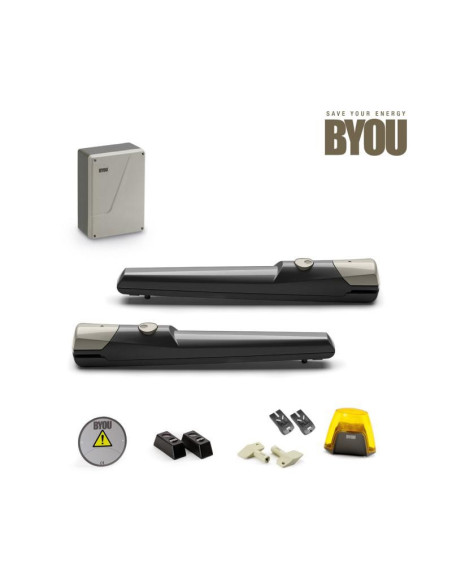 Kit automatizare pentru porti batante BEAUTY Byou, format din 2