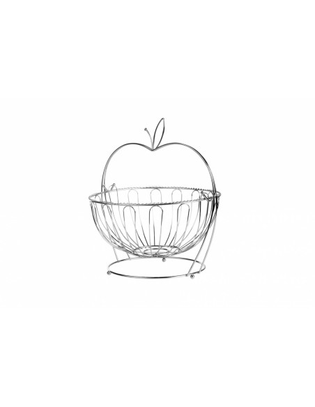 Cos fructe metalic cu stand, Vanora, 30 x 29 cm,VN-AER-S002