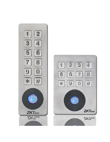 Controler acces cu PIN si card pentru exterior, carcasa metal