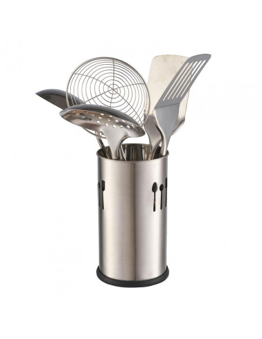Suport ustensile inox, D:10 X 18 cm, VANORA,VN-JKCH-5511