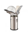 Suport ustensile inox, D:10 X 18 cm, VANORA,VN-JKCH-5511