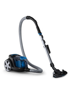 Aspirator fara sac Philips PowerPro Compact FC9331 09, 750W, PowerCyclone 5, Perii TriActive, Parchet, Filtru Anti-Alergic ECARF 2