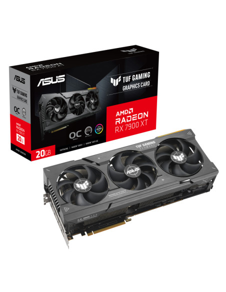 Placa Video Asus TUF Gaming Radeon RX 7900 XT 20GB OC, GDDR6, 320BIT, 1x HDMI, 3x