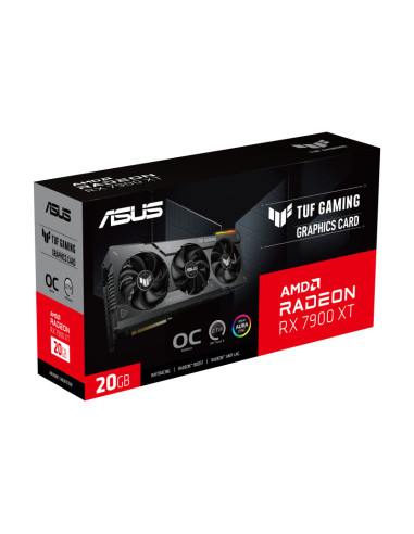Placa Video Asus TUF Gaming Radeon RX 7900 XT 20GB OC, GDDR6, 320BIT, 1x HDMI, 3x