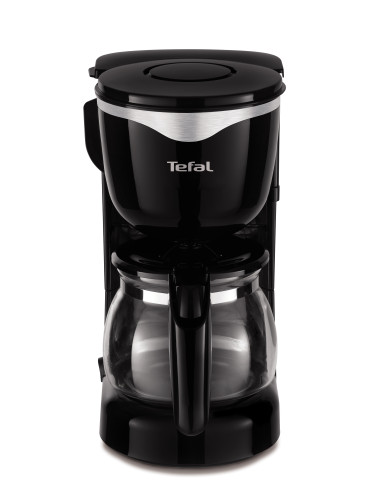Cafetiera TEFAL Perfectta CM340811, 0.6l, 600W, 6 cesti, vas sticla, sistem antipicurare, functie de mentinere la cald,