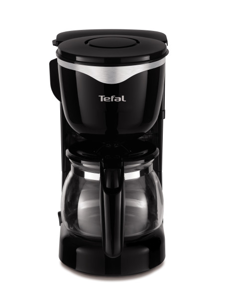 Cafetiera TEFAL Perfectta CM340811, 0.6l, 600W, 6 cesti, vas sticla, sistem antipicurare, functie de mentinere la cald,