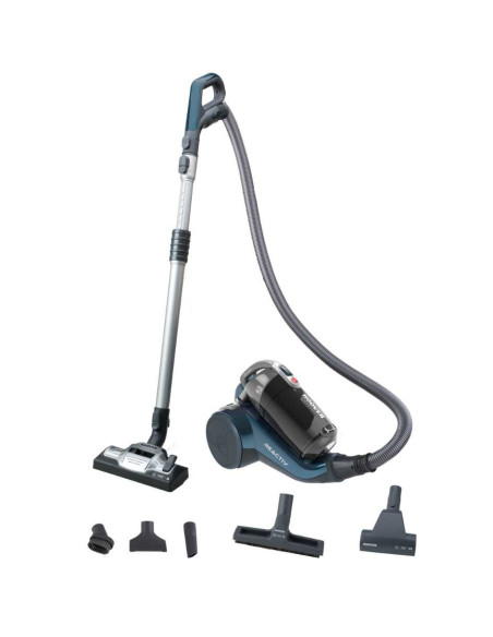 Aspirator fara sac Hoover RC60PET 011, tehnologie ciclonica, 450 W, raza de lucru 8 m, filtru EPA lavabil, cos 2 l,