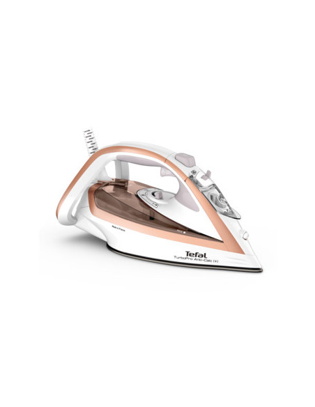 Fier de calcat Tefal Turbo Anti-Calc FV5697E1, 3000W, jet abur 270 g min, abur variabil 0-50 g min, colector anticalcar, oprire