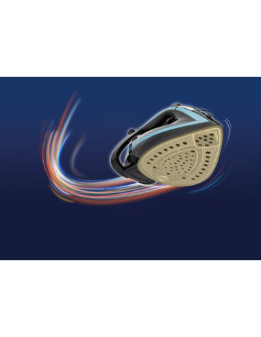Fier de calcat TEFAL Turbo Anti-Calc FV5695E1, 3000W, 270g min, 270ml, talpa Durilium AirGlide,