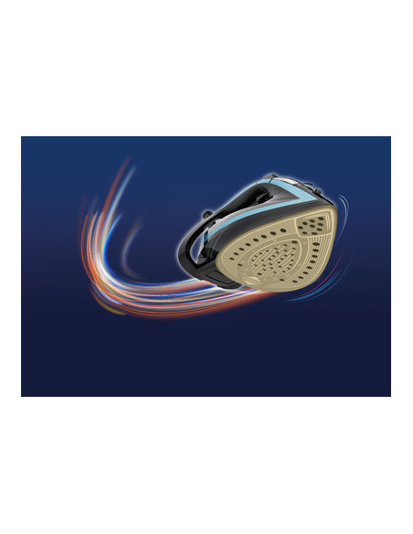 Fier de calcat TEFAL Turbo Anti-Calc FV5695E1, 3000W, 270g min, 270ml, talpa Durilium AirGlide,