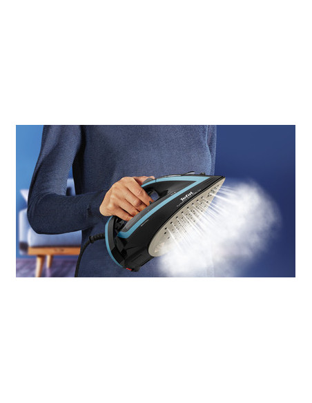 Fier de calcat TEFAL Turbo Anti-Calc FV5695E1, 3000W, 270g min, 270ml, talpa Durilium AirGlide,