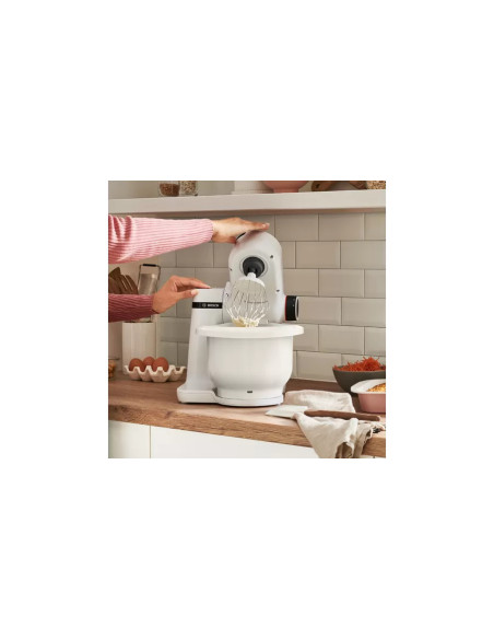 Robot de bucatarie Bosch MUMS2AW00, 700 W, 4 viteze, bol 3.8 l, Mixare planetara 3D,