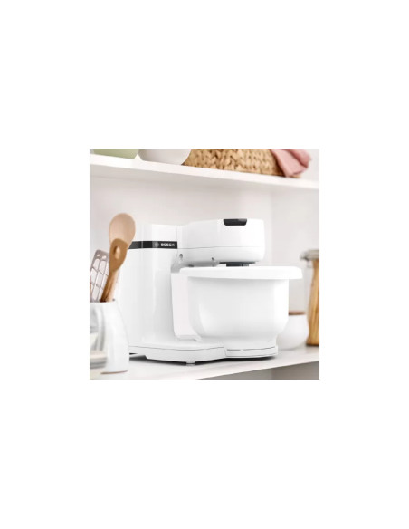 Robot de bucatarie Bosch MUMS2AW00, 700 W, 4 viteze, bol 3.8 l, Mixare planetara 3D,