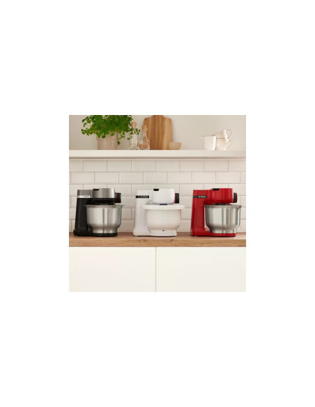 Robot de bucatarie Bosch MUMS2AW00, 700 W, 4 viteze, bol 3.8 l, Mixare planetara 3D,