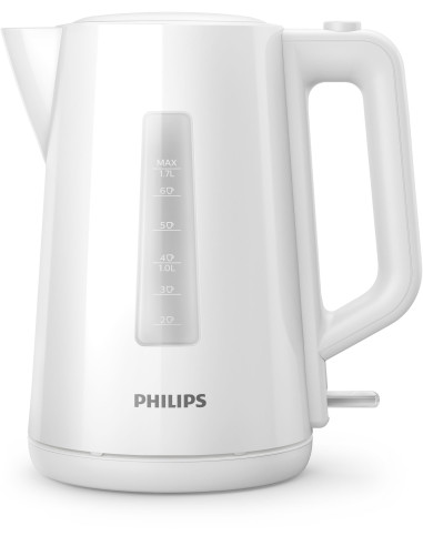 Fierbator Philips HD9318 00, 1.7 l, capac cu resort, plastic, indicator luminos,