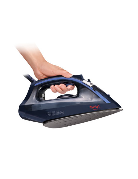 Fier de calcat Tefal Virtuo FV1713, 2000W, rezervor apa 0.2L, jet de abur 90g min, abur variabil 24g min, sistem antipicurare,