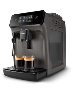 Espressor automat Philips EP1224 00, 1500W, 2 bauturi, sistem clasic de spumare a laptelui, afisaj tactil, rasnita ceramica, fil 2