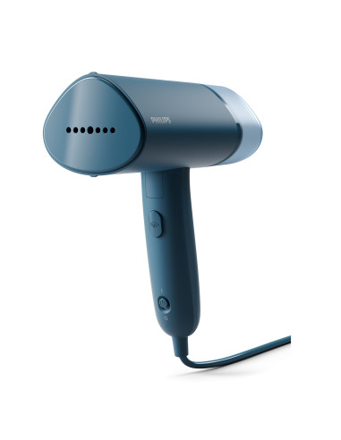 Aparat de calcat vertical cu aburi Philips Seria 3000 STH3010 70, 1000 W, 20 g min, compact si pliabil, rezervor detasabil 100 m