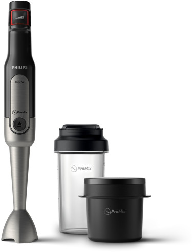 Mixer vertical Philips Viva Collection HR2651 90, 800 W, Viteza variabila + Turbo, recipient on-the-go si supa,