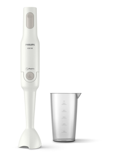 Mixer vertical Philips ProMix HR2531 00, 650 W, 1 setare viteza, cana si lama S incluse,