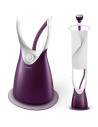 Aparat de calcat vertical cu aburi Philips ComfortTouch Plus GC558 30, 2000 W, 40 g min, 5 setari abur, placa StyleBoard, rezerv