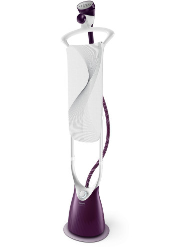 Aparat de calcat vertical cu aburi Philips ComfortTouch Plus GC558 30, 2000 W, 40 g min, 5 setari abur, placa StyleBoard, rezerv