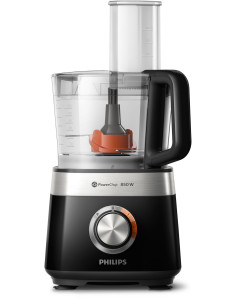 Robot de bucatarie PHILIPS Viva Collection HR7530 10, vas 2.1l, blender 1.5l, 850W, 2 trepte viteza,