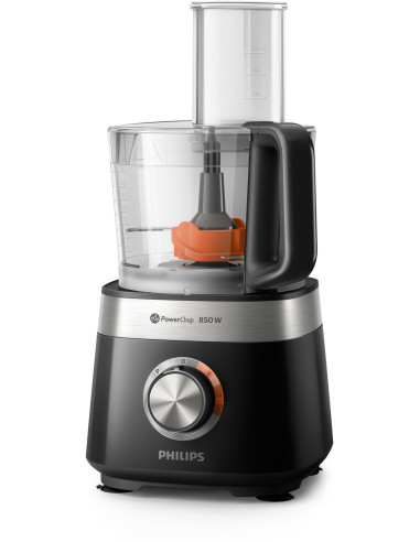 Robot de bucatarie PHILIPS Viva Collection HR7530 10, vas 2.1l, blender 1.5l, 850W, 2 trepte viteza,